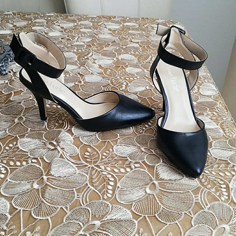 Black high heels